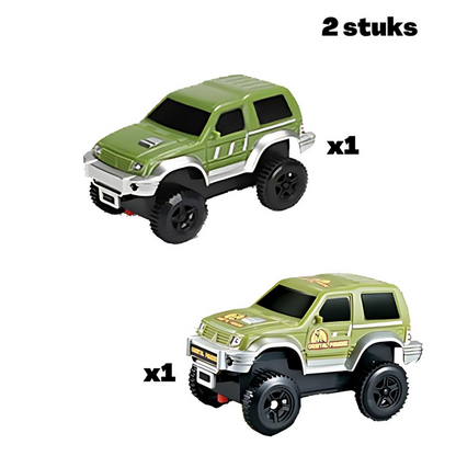 DinoTrack - Súprava dinosaurov - dráha s 360-stupňovou zákrutou