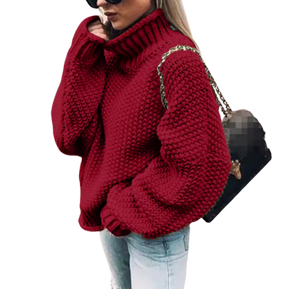 Maglione da donna caldo dalla vestibilità elegante