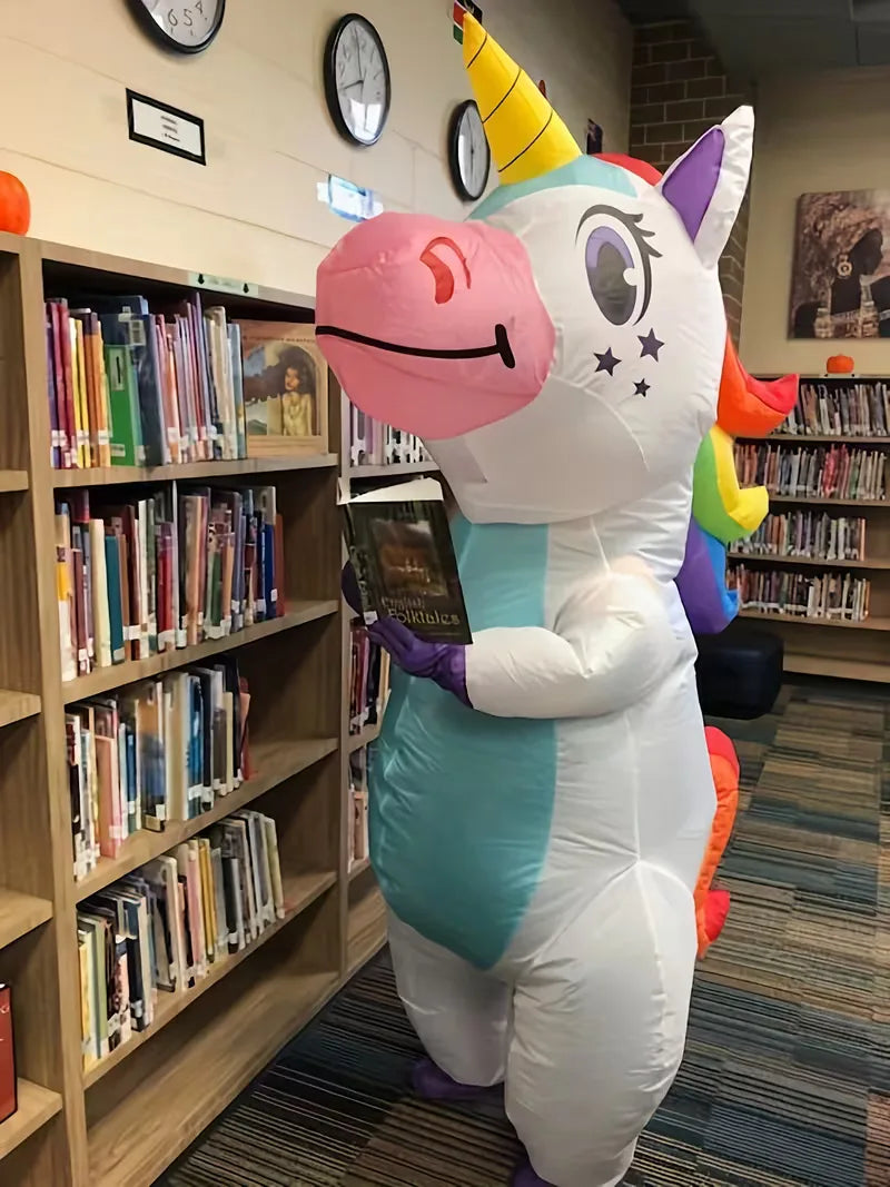 Inflatable Unicorn Costume for Carnival