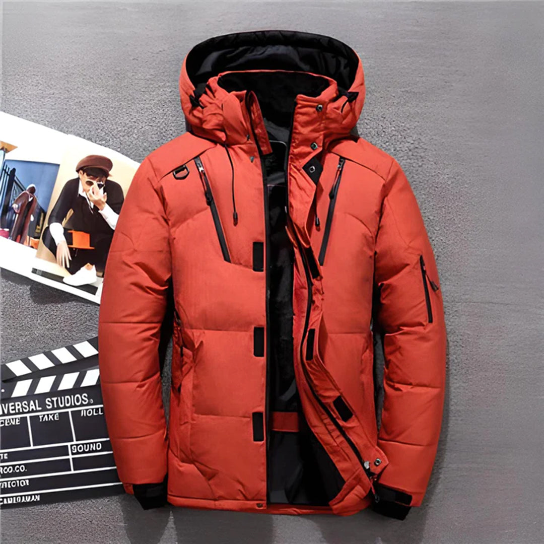 Men's Winter Jacket with Hood - Hans