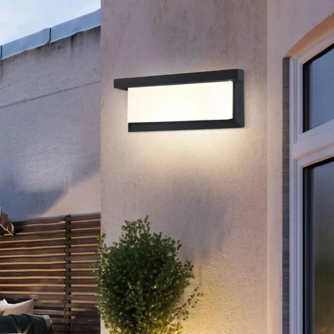 HorizonShine - Lampada da parete a LED impermeabile e sostenibile