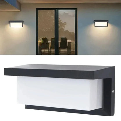 HorizonShine - Lampada da parete a LED impermeabile e sostenibile