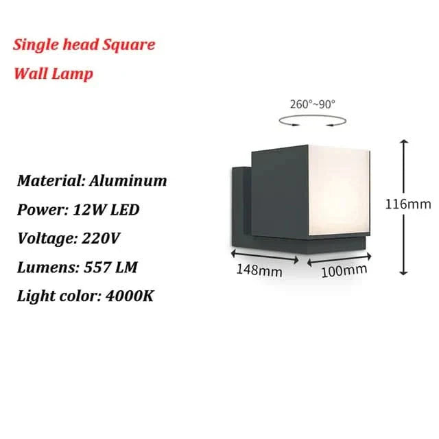 AquaSeal - Waterproof LED Wall Light