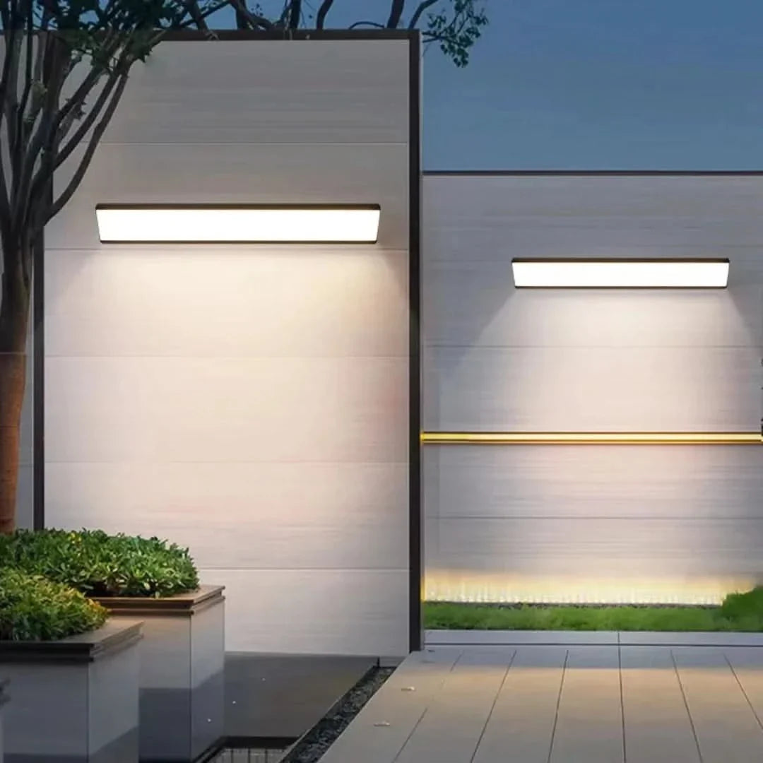 CourtyardGlow - Lámpara de jardín para exteriores