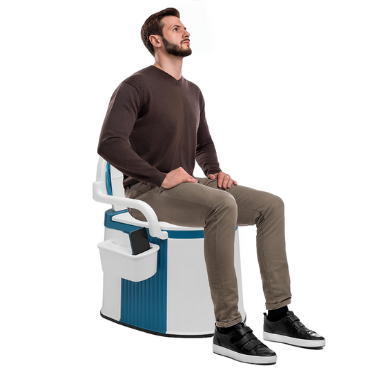 Inodoro portátil para adultos y personas mayores