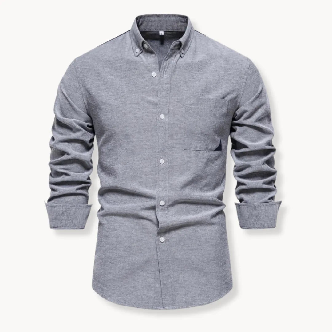 Hugo | Shirt with Button-Down Collar and Chest Pocket