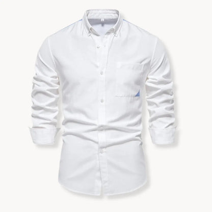 Hugo | Shirt with Button-Down Collar and Chest Pocket