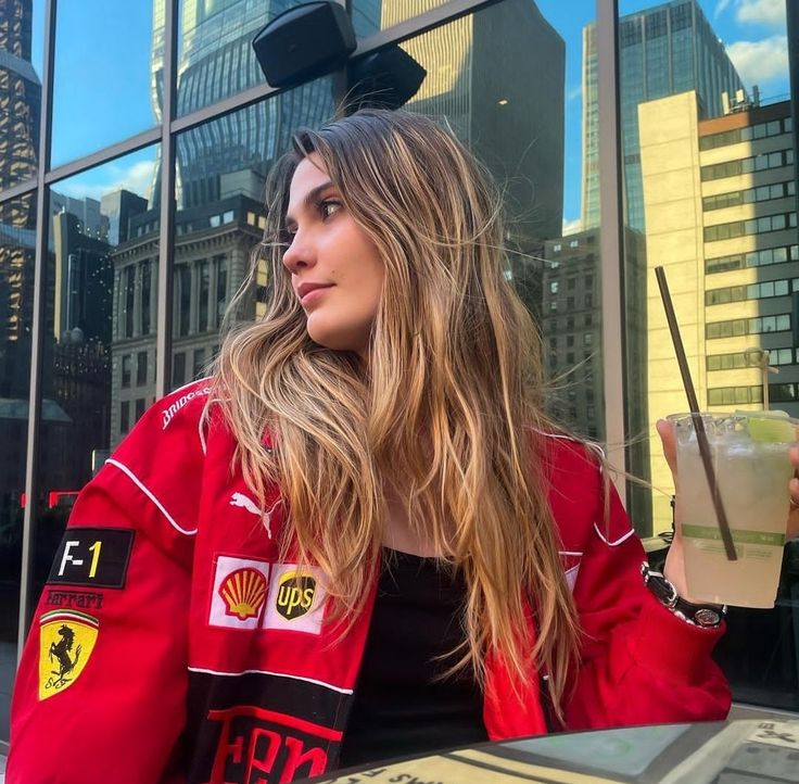 Oversized jacket with zip fastening and stand-up collar