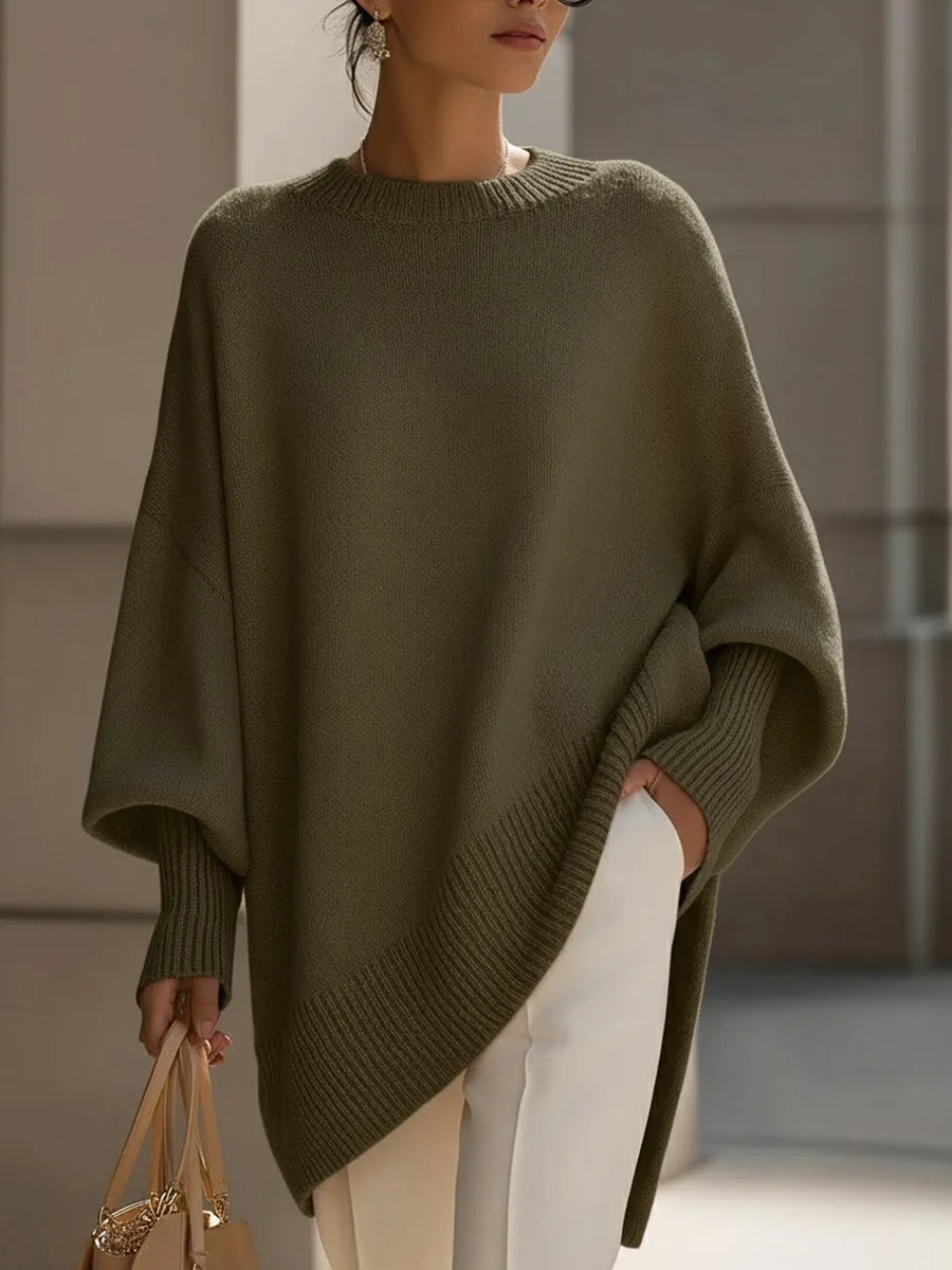 Pull oversize pour femme en laine mérinos