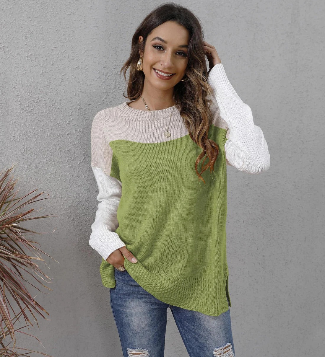 Maglione a maniche lunghe da donna - Emily