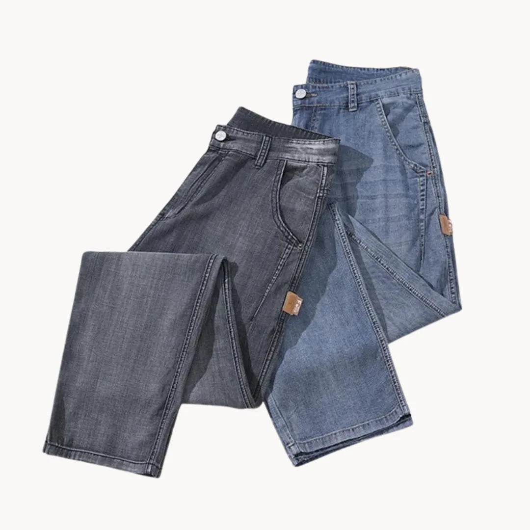 P Legend | Straight leg trousers with side pockets