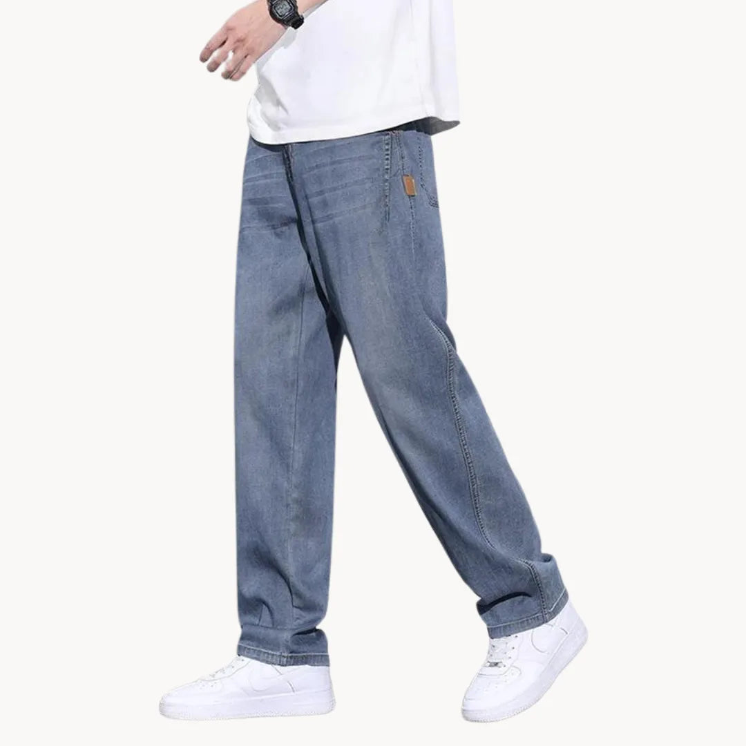 P Legend | Straight leg trousers with side pockets