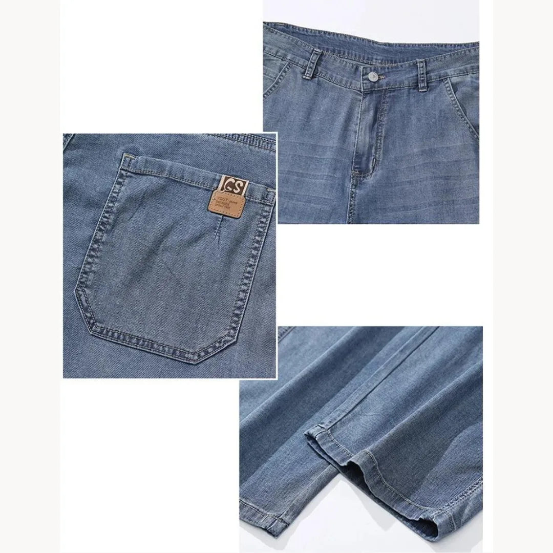 P Legend | Straight leg trousers with side pockets
