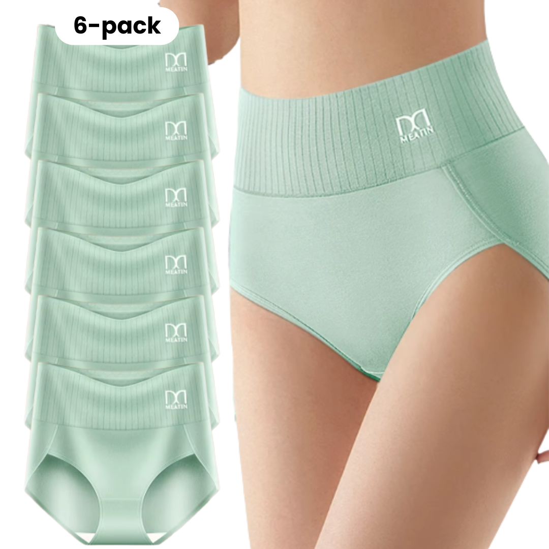 Corrective Sweat-Wicking Ladies' Underwear with Stretch - 6 PACK