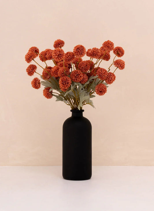 10 tallos de flores de seda Kiku