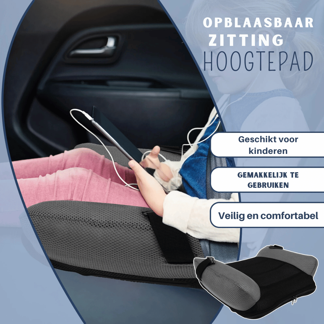 Inflatable Booster - Portable Car Seat Cushion - Children