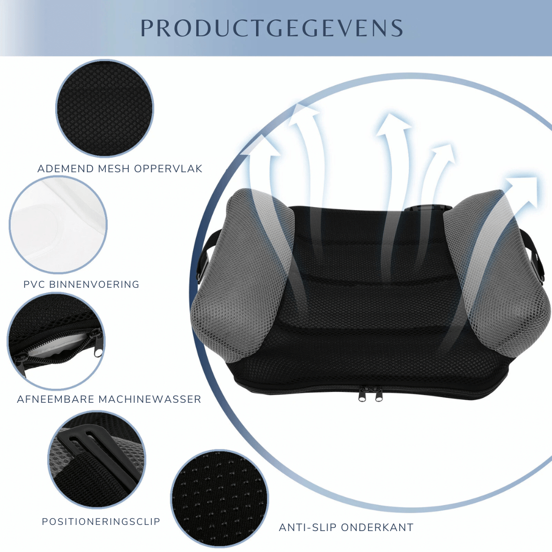 Inflatable Booster - Portable Car Seat Cushion - Children