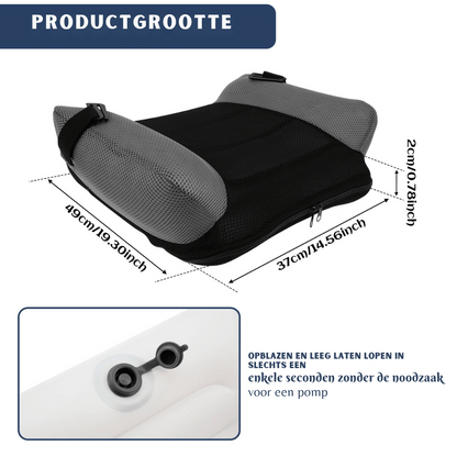 Inflatable Booster - Portable Car Seat Cushion - Children