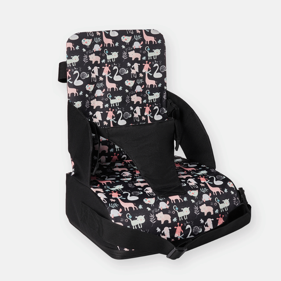 Child Booster Seat - Washable Seat with Safety Belt