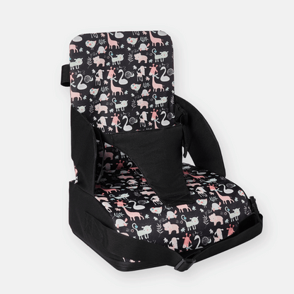 Child Booster Seat - Washable Seat with Safety Belt