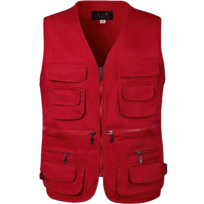 Multifunctional Outdoor Walking Vest for Men