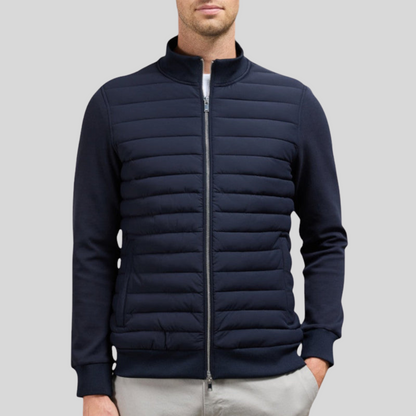 Padded Jacket for Men with Zip Closure