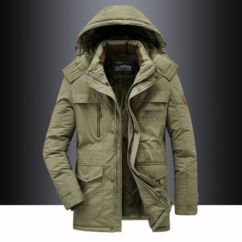 Padded Jacket with Removable Hood