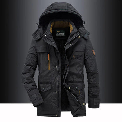 Padded Jacket with Removable Hood