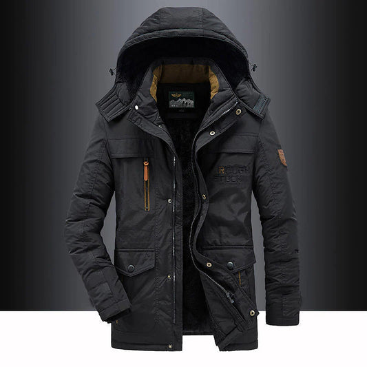 Padded Jacket with Removable Hood