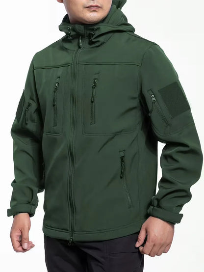 Parka with fleece lining
