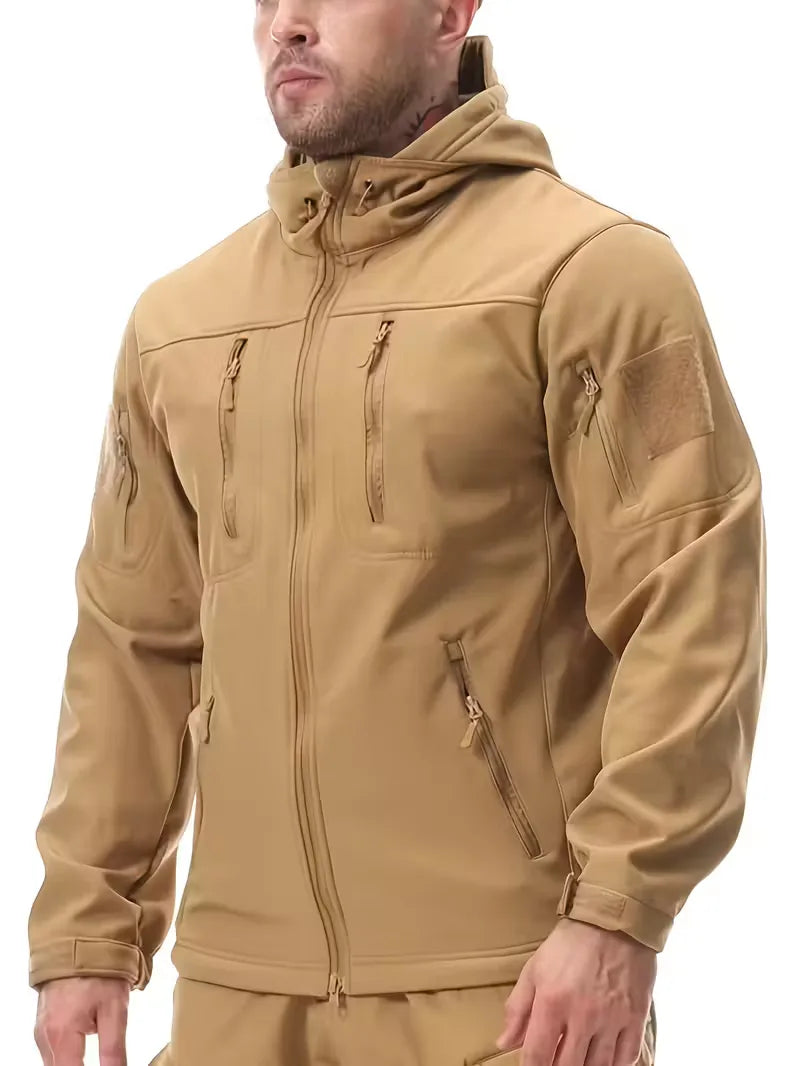 Parka with fleece lining