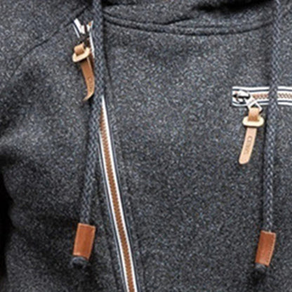 Murie - Casual fleece hoodie with pockets for men