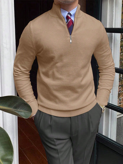 Piet | Men's Roll Neck Jumper in Old Money Style