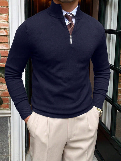 Piet | Men's Roll Neck Jumper in Old Money Style