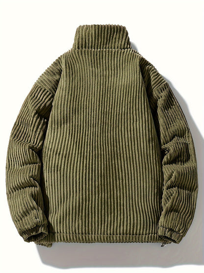 Pim | Corduroy winter jacket in casual style