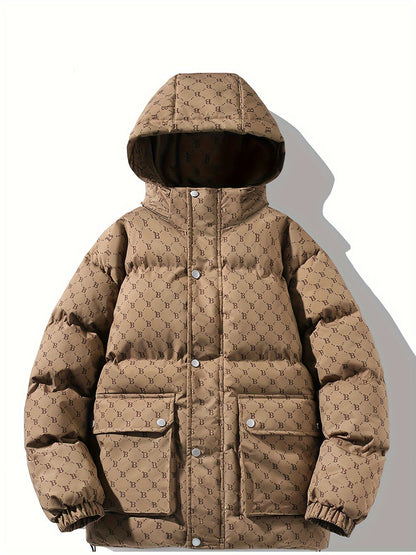 Pim | Stylish Solid Colour Padded Jacket with Pockets