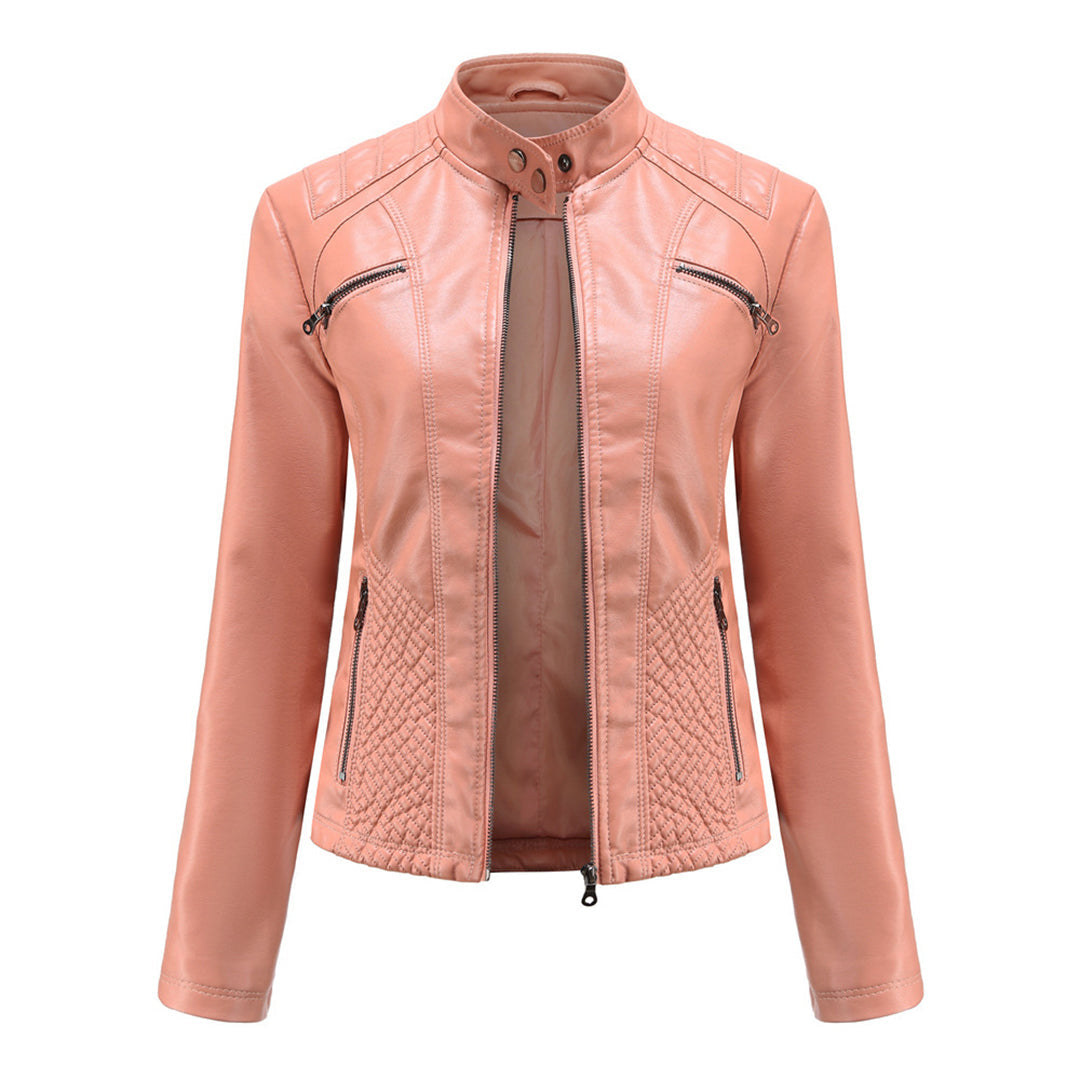 Leather Jacket for Women - Morgan