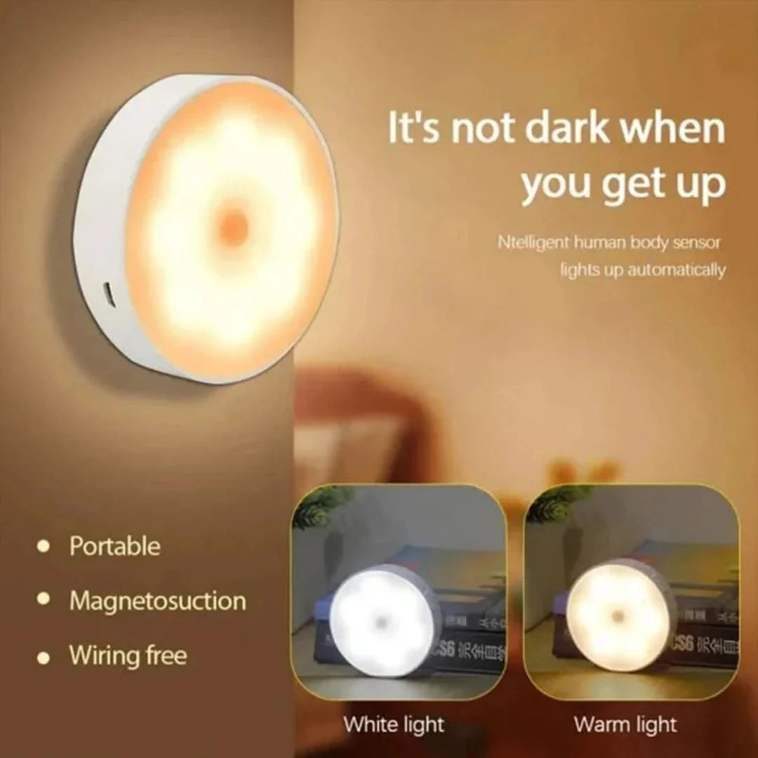 Luz LED con sensor de movimiento de bajo consumo