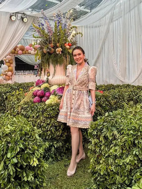 Maxi and mini bohemian dress - Angela
