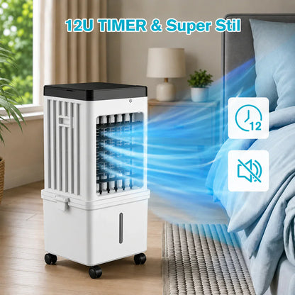 Portable air conditioner with wheels