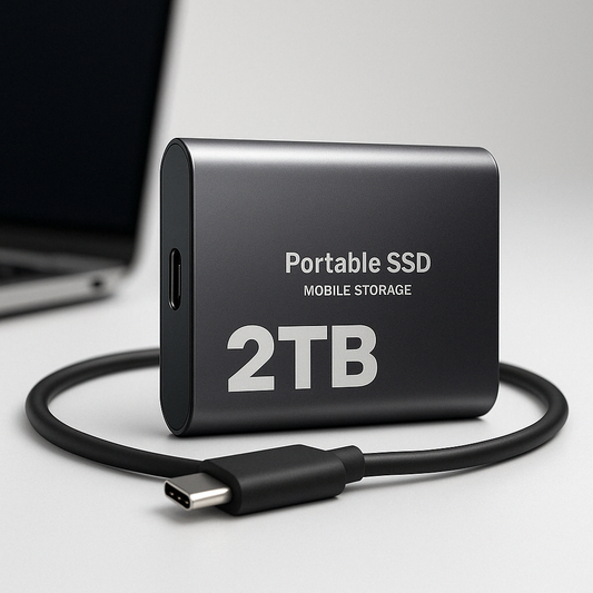 DataSprint SSD Externo 2TB – Almacenamiento USB-C rápido hasta 1050 MB/s
