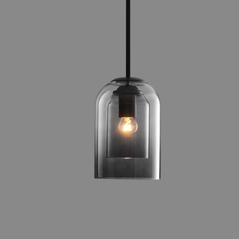 Retro Luxe Pendant Light Double Glass – Timeless & Stylish