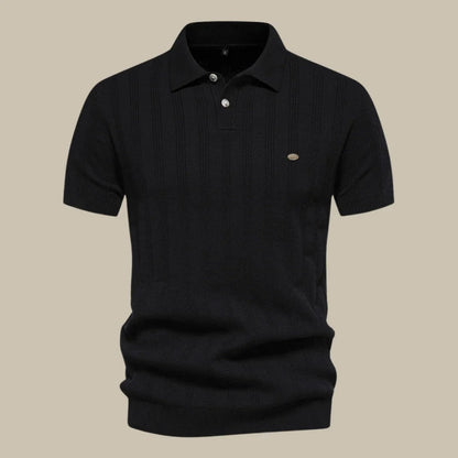Polo de manga curta elegante para homem – Herold