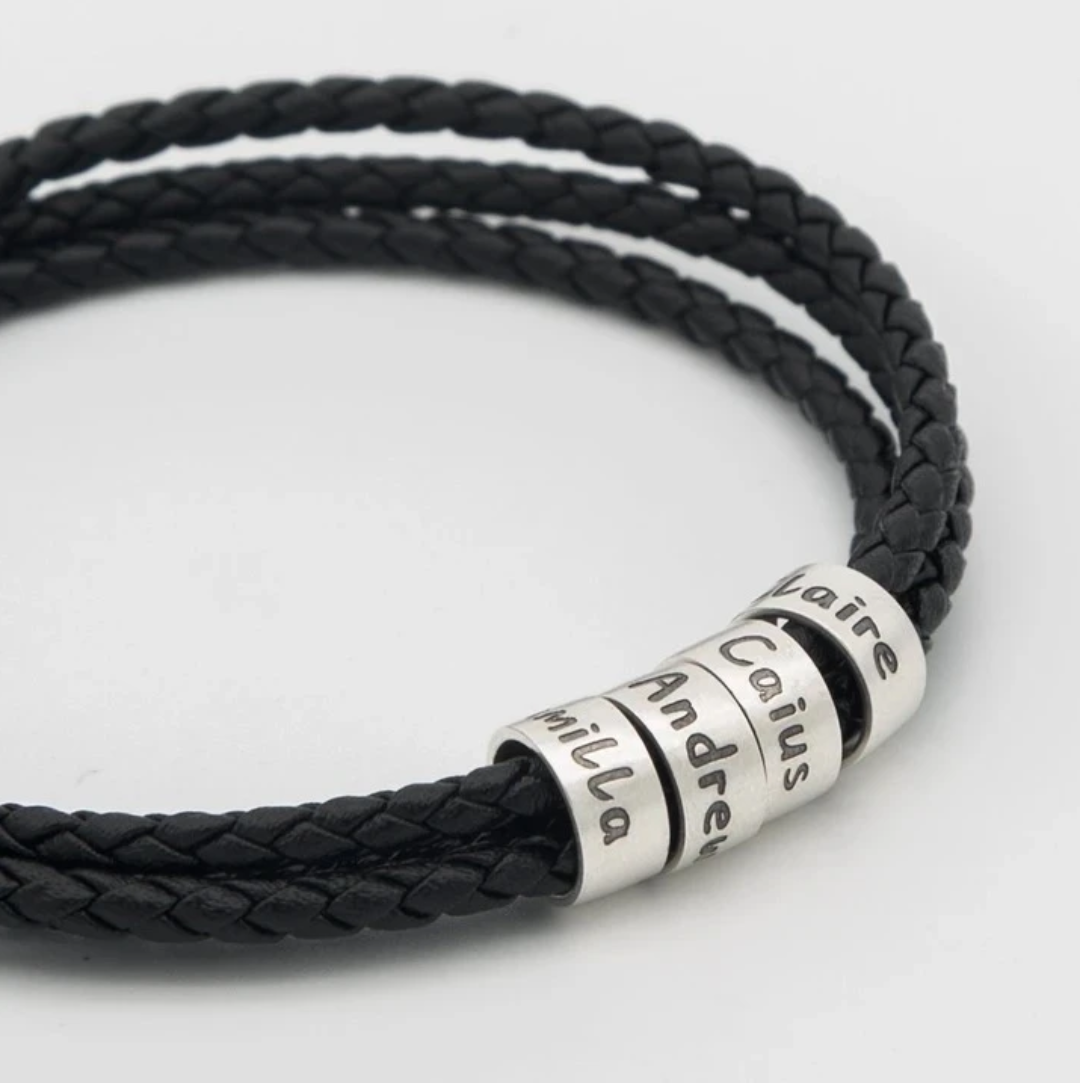 Father's Band - Personalised Bracelet