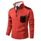 Pull-over avec col et poche – Macris