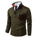 Pull-over avec col et poche – Macris