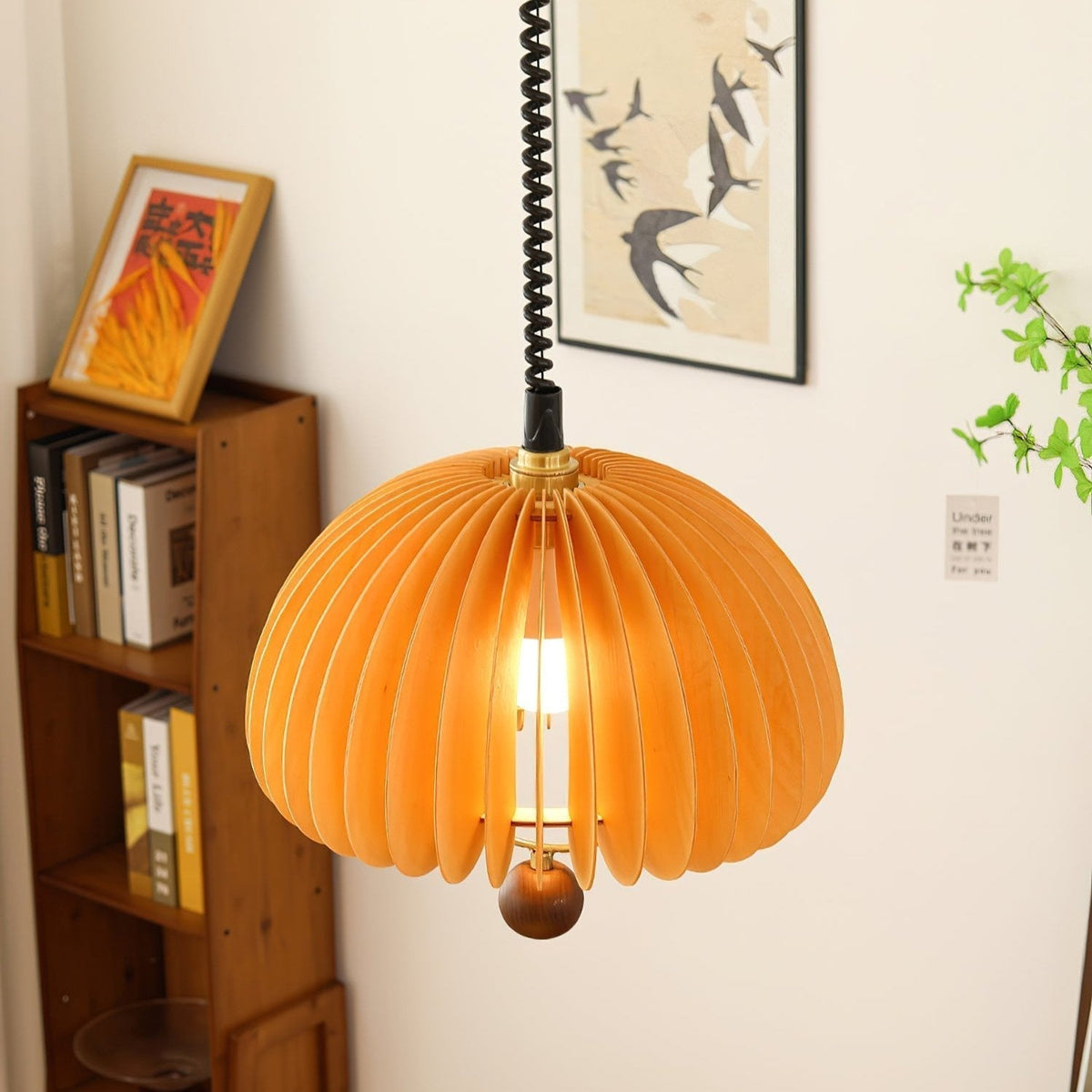 Adjustable Modern Pendant Light Pumpkin