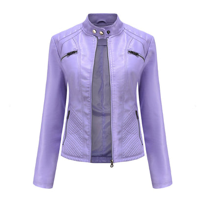 Leather Jacket for Women - Morgan