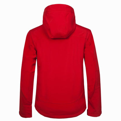 Weather-resistant men's jacket with multiple zip pockets