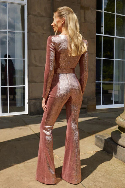 Sequin Jumpsuit with Glamorous Appeal